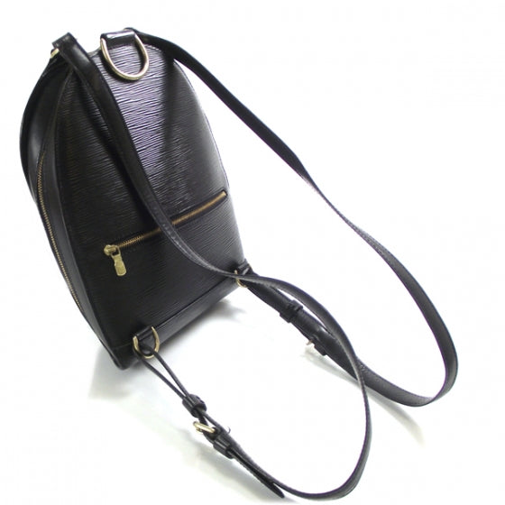 Louis Vuitton Epi Mabillon Backpack Black 3 of 7