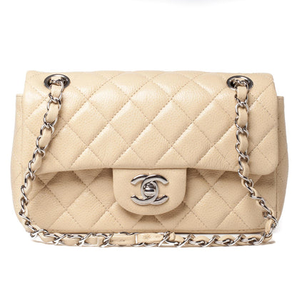 Chanel Caviar Quilted Mini Flap Beige Clair 1 of 11