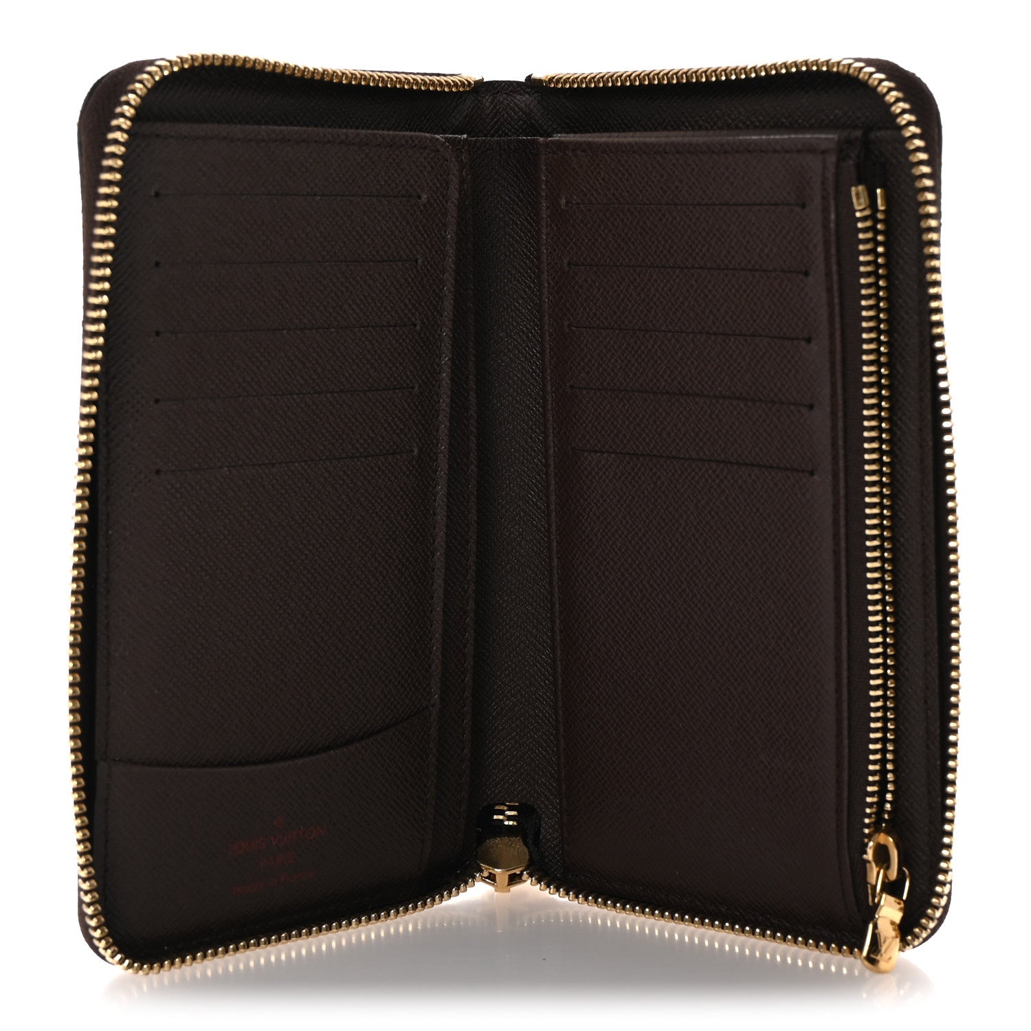 Louis Vuitton Damier Ebene Zippy Compact Wallet 5 of 7