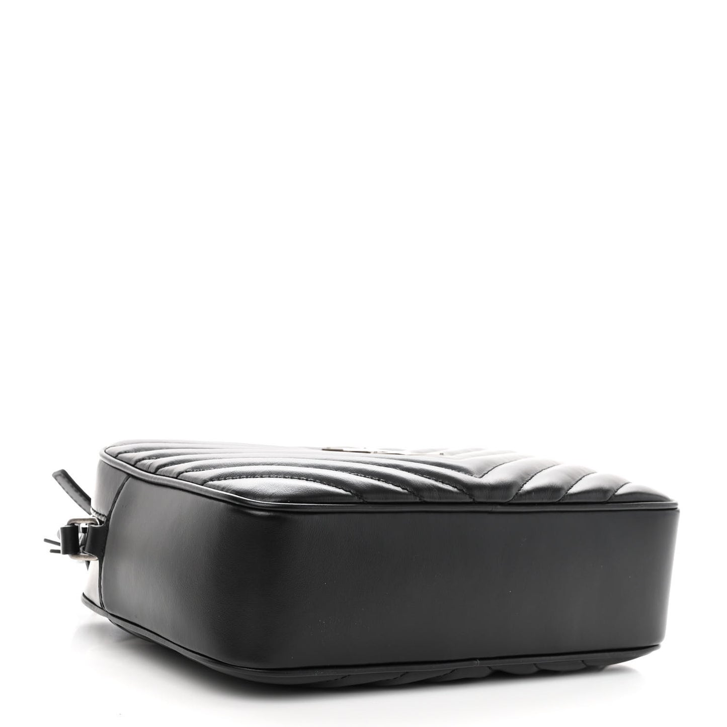 Calfskin Matelasse Monogram Lou Camera Bag Black
