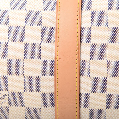 Louis Vuitton Damier Azur Keepall 50 10 of 13