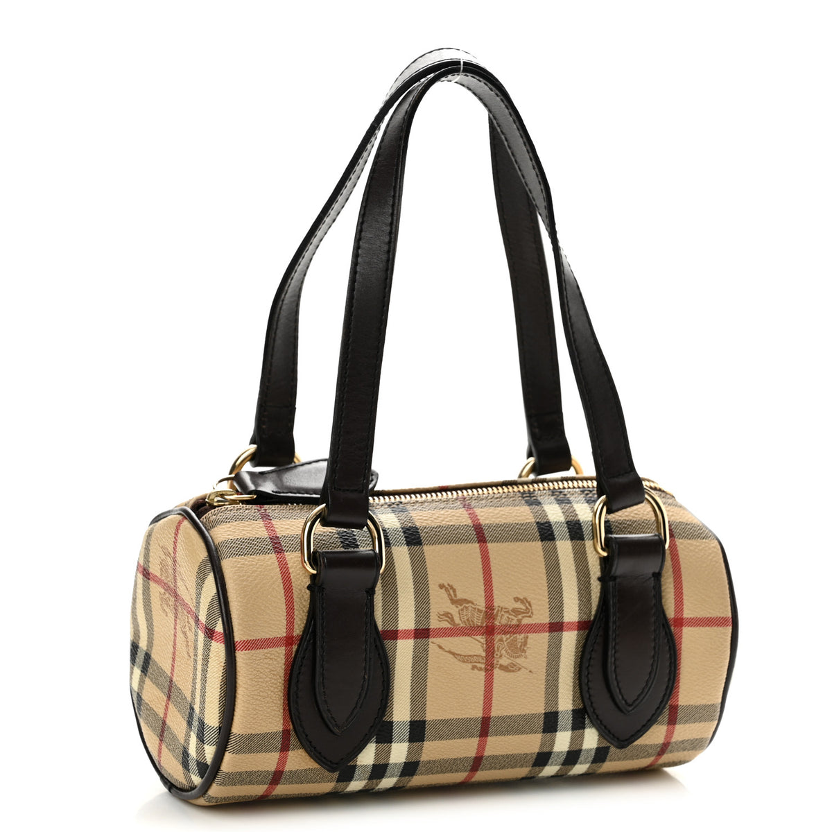 Haymarket Check Mini Bowling Bag Chocolate