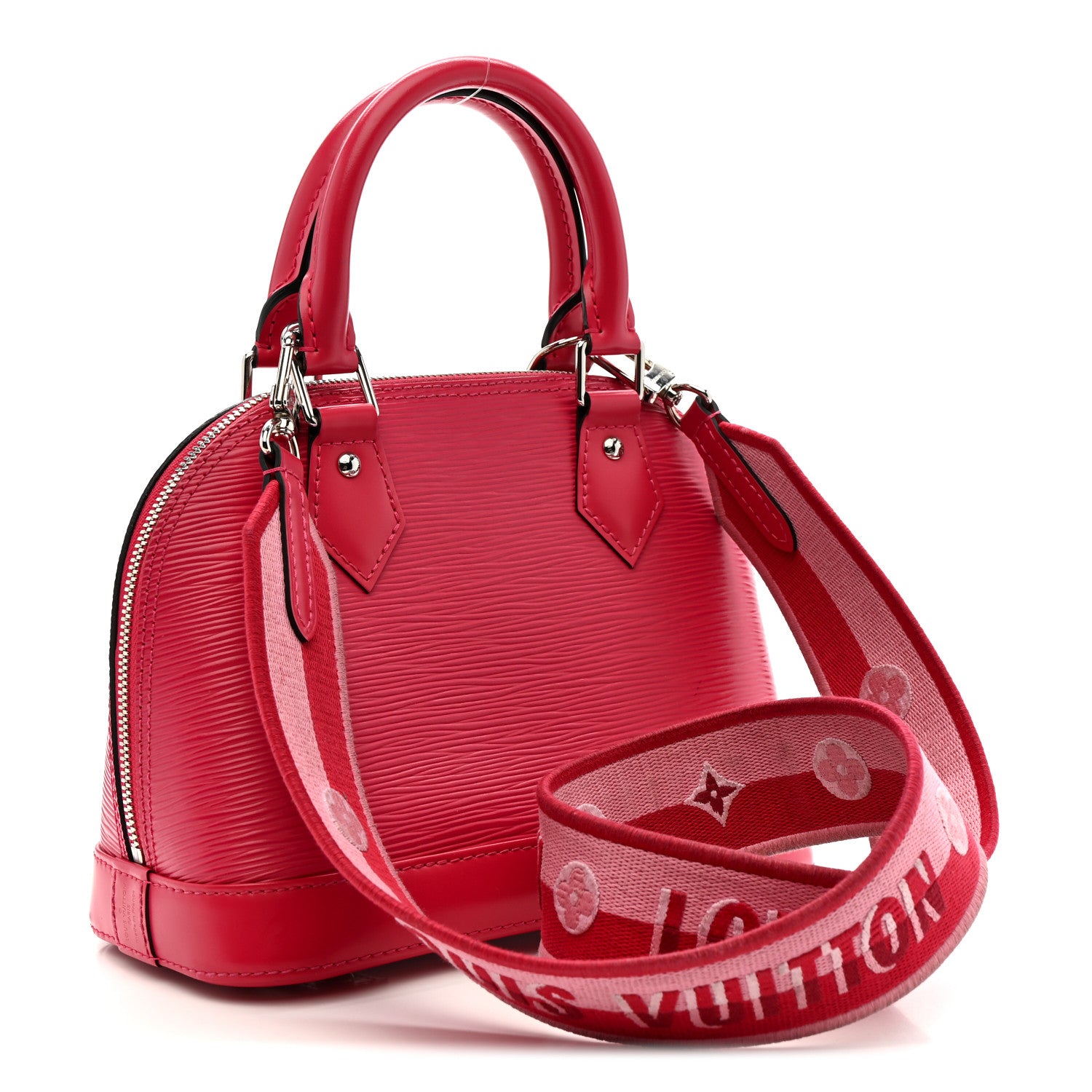 Louis Vuitton Epi Jacquard Alma BB Rose Pondicherry 3 of 11