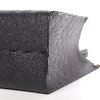 Louis Vuitton Empreinte Monogram Giant Onthego GM Black 7 of 10