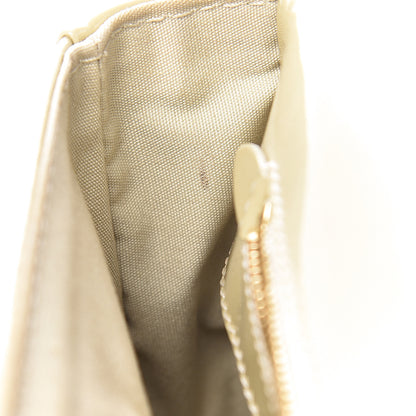 Louis Vuitton Patent Sobe Clutch Blanc Corail 13 of 13