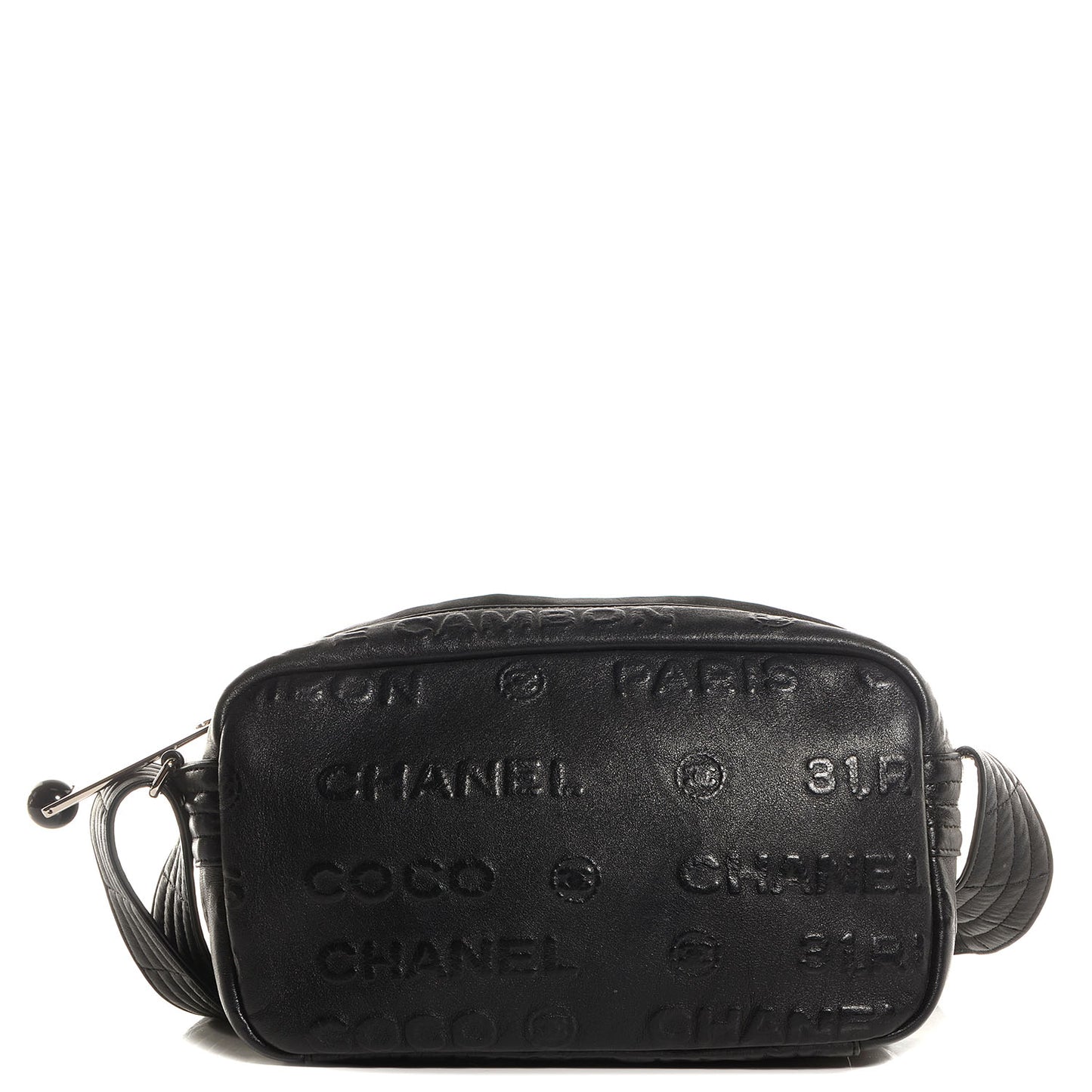 Calfskin Small Unlimited Shoulder Bag Black