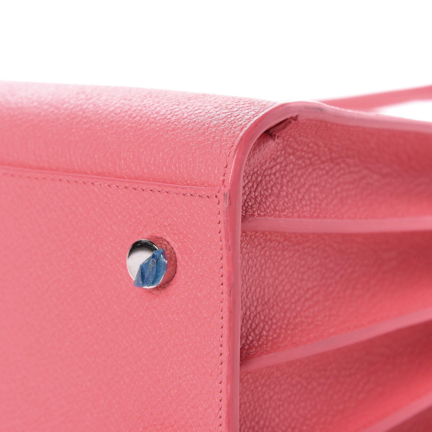 Saint Laurent Grained Calfskin Baby Sac De Jour Rose Clair 13 of 15