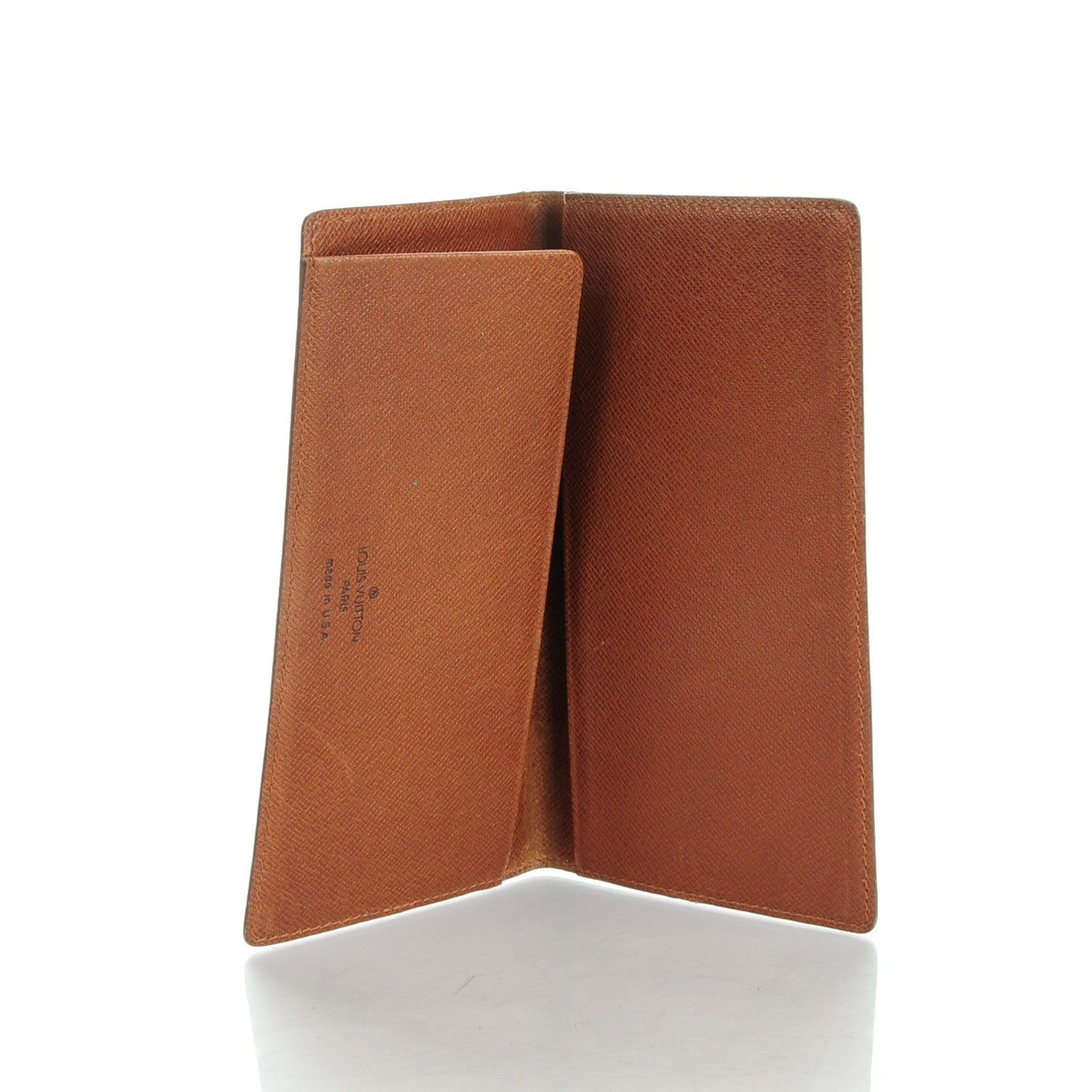 Louis Vuitton Monogram Simple Checkbook Holder Wallet Cover 5 of 8