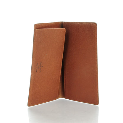 Louis Vuitton Monogram Simple Checkbook Holder Wallet Cover 5 of 8