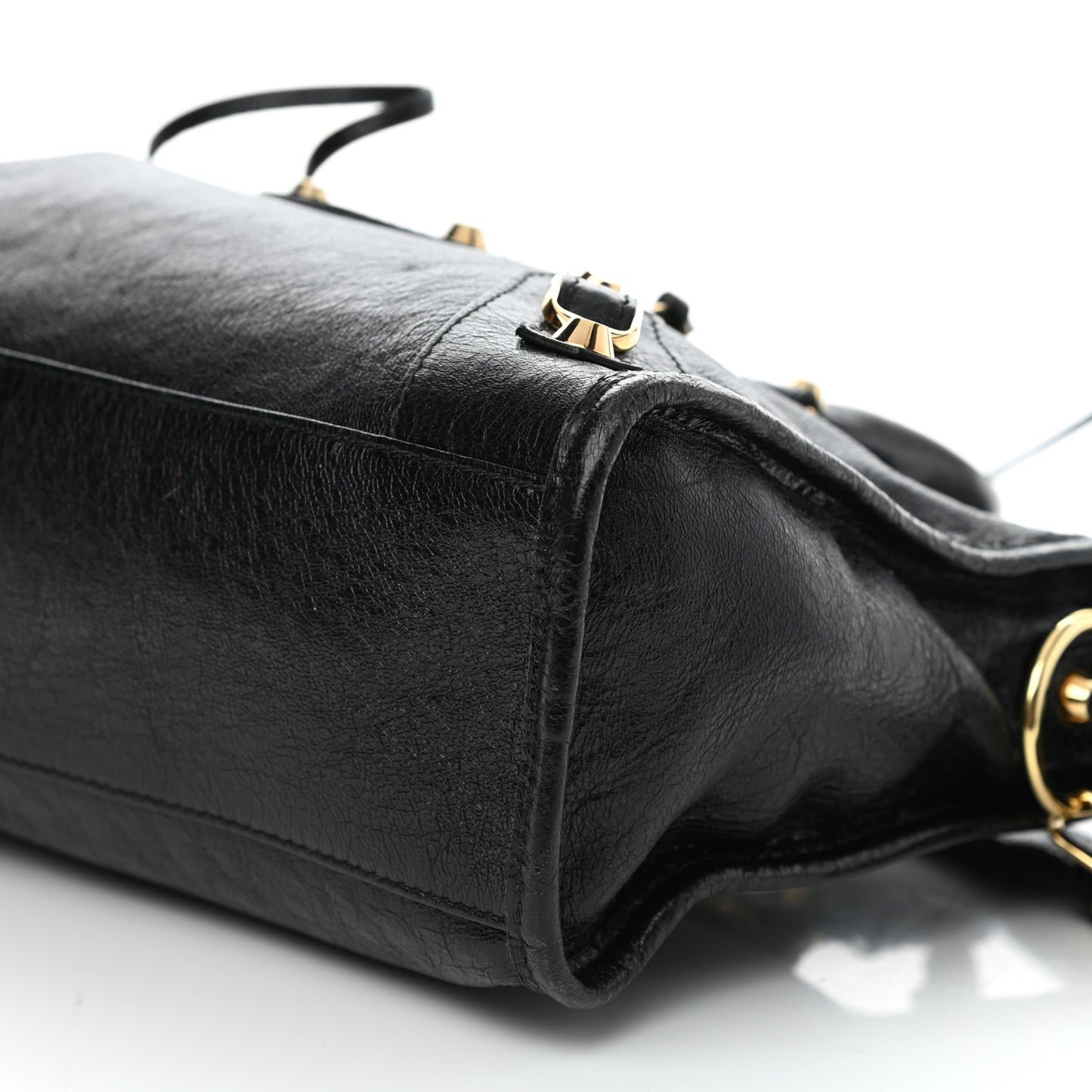 Agneau Classic Gold Hardware S City Black