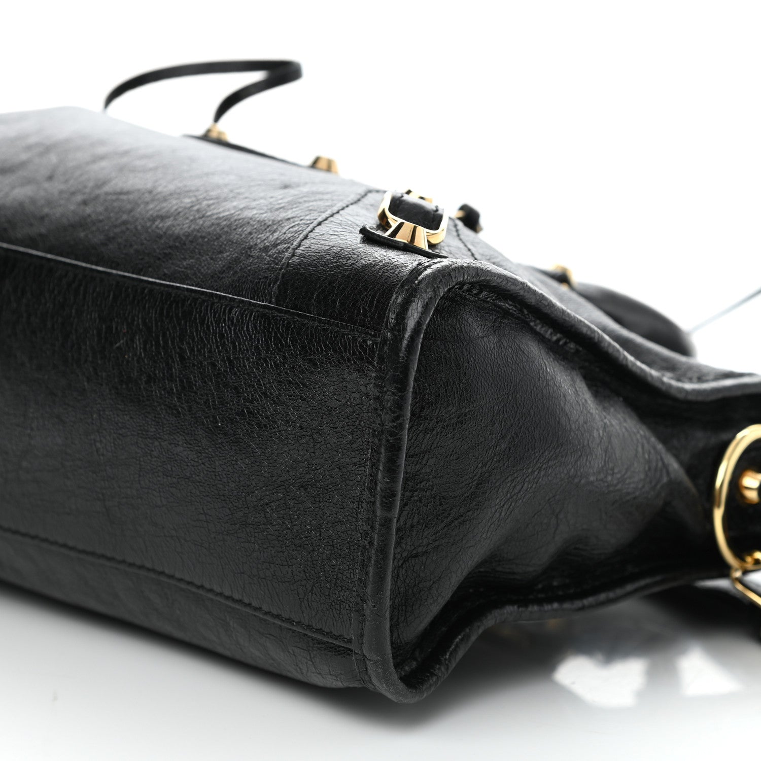 Balenciaga Agneau Classic Gold Hardware S City Black 10 of 10