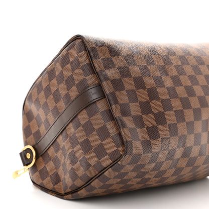 Louis Vuitton Damier Ebene Speedy Bandouliere 30 9 of 13