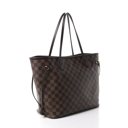 Louis Vuitton Damier Ebene Neo Neverfull MM Rose Ballerine 3 of 12