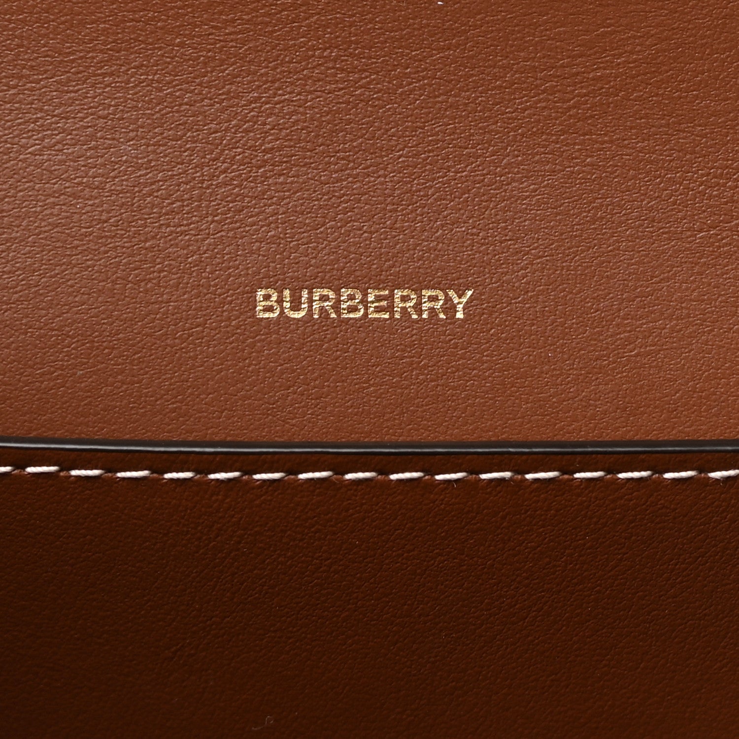 Burberry Calfskin Vintage Check New Hampshire Bag Archive Beige Tan 6 of 9