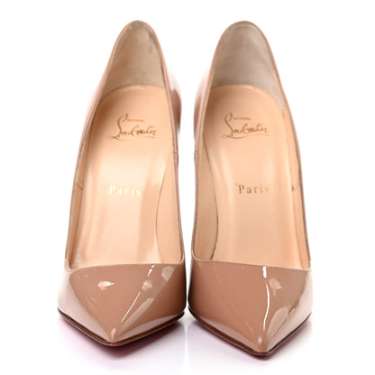 Christian Louboutin Patent So Kate 120 Pumps 38 Nude 2 of 7