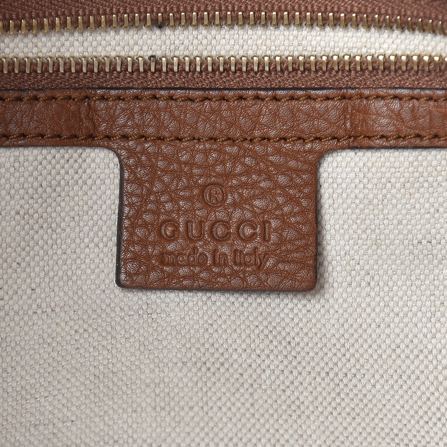 Gucci Cellarius Calfskin Large Bella Top Handle Bag Cuir 6 of 10