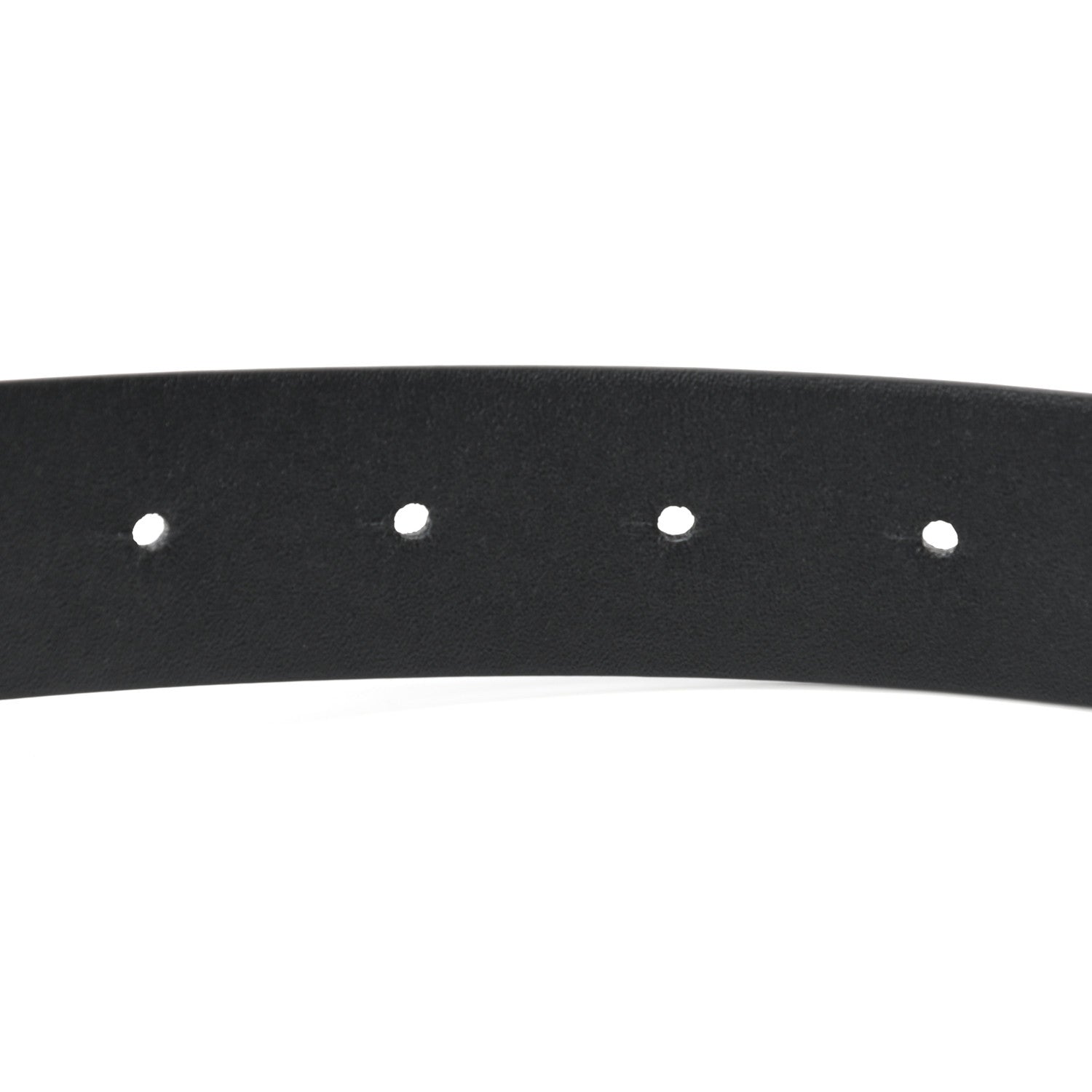 Chanel Calfskin Lambskin CC Chain Belt 75 30 Black Gold 6 of 7