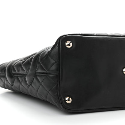 Chanel Calfskin Quilted Large Cambon Tote Black 12 of 13