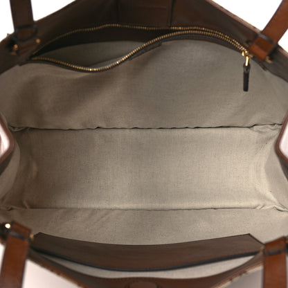 Gucci Monogram Horsebit 1955 Tote Bag Beige Brown Sugar 5 of 9