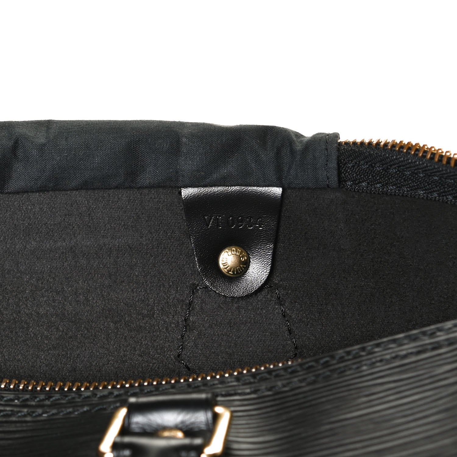 Louis Vuitton Epi Speedy 35 Black 7 of 11