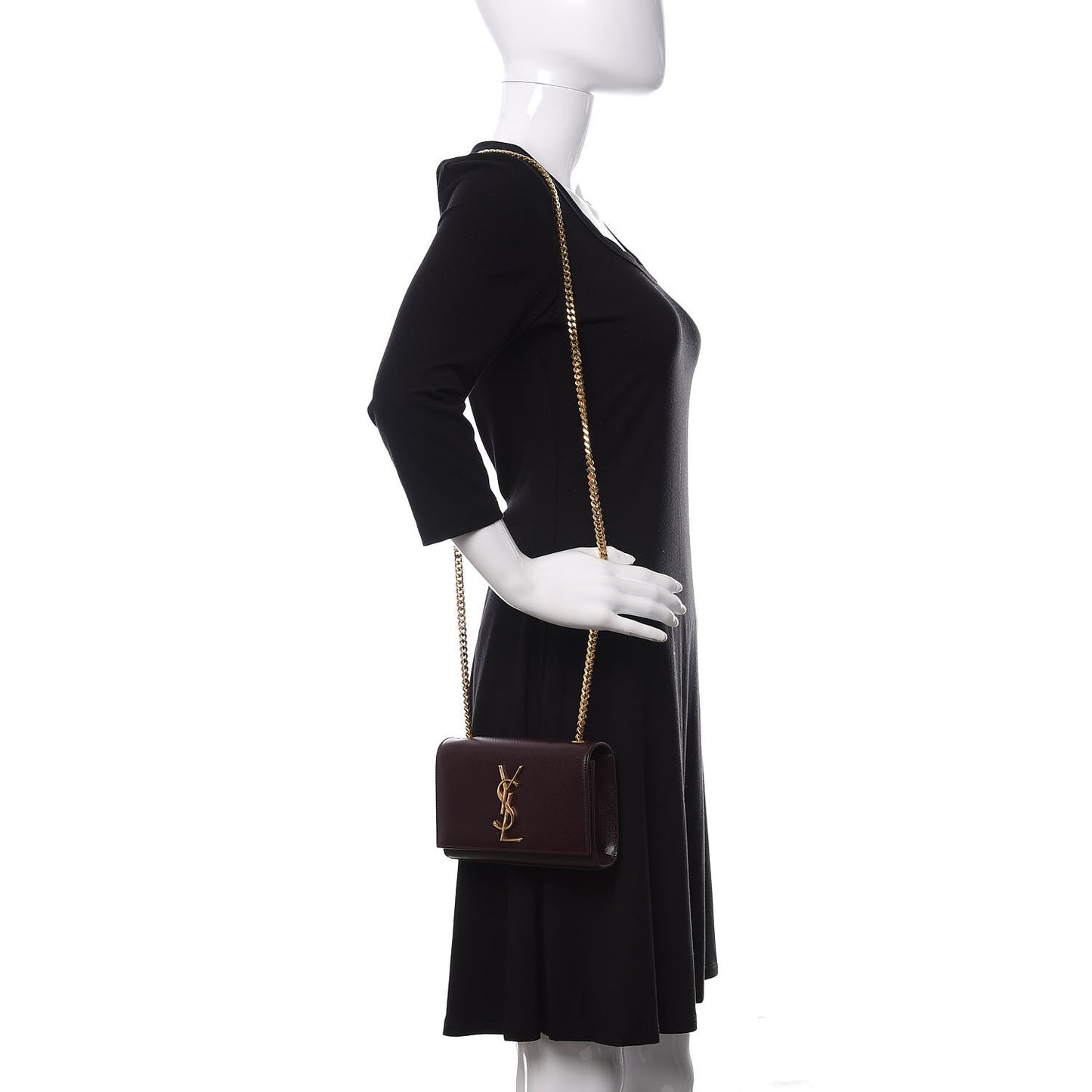 Grain De Poudre Small Monogram Kate Satchel Armaranto