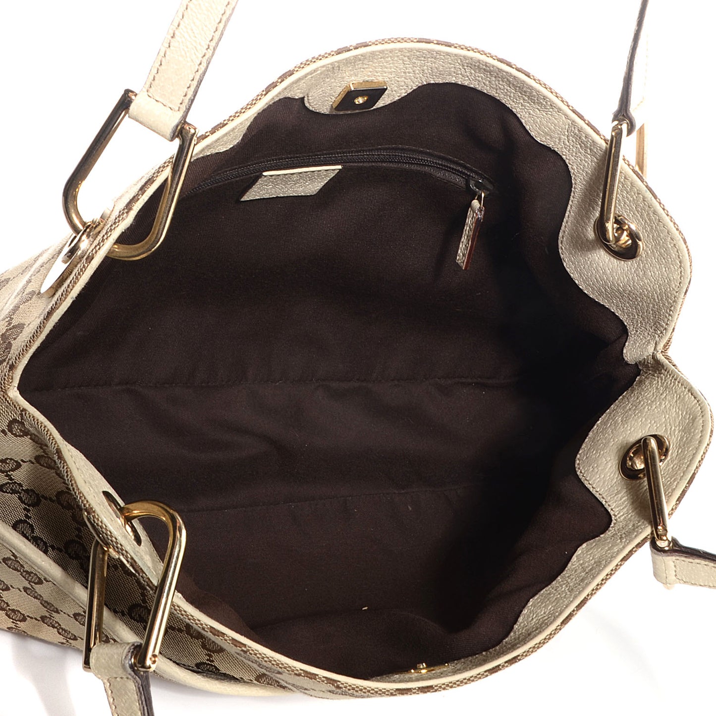 Monogram Medium Eclipse Shoulder Bag Off White