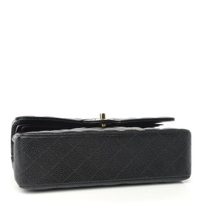 Chanel Caviar Quilted Medium Double Flap Black 4 of 9