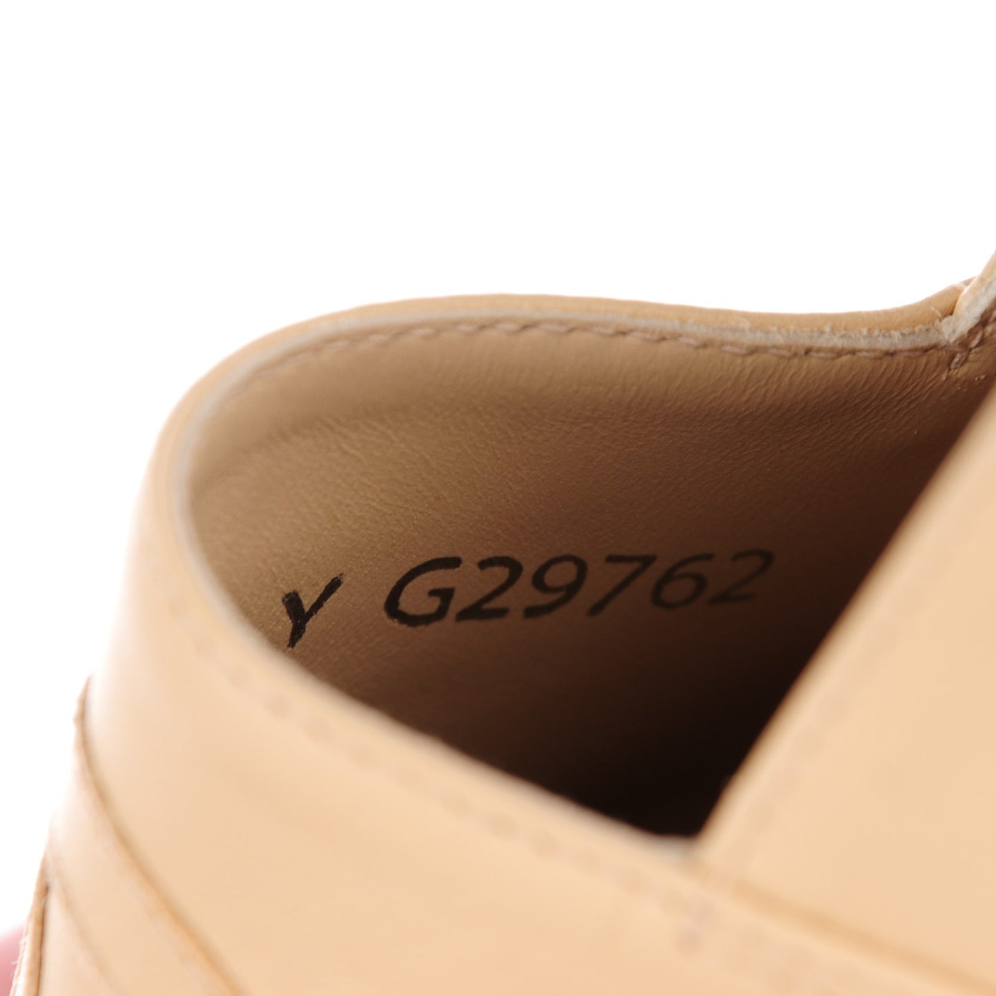 Lambskin CC Espadrilles 39 Beige Black