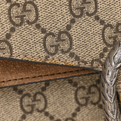 Gucci GG Supreme Monogram Mini Dionysus Shoulder Bag Taupe 14 of 17