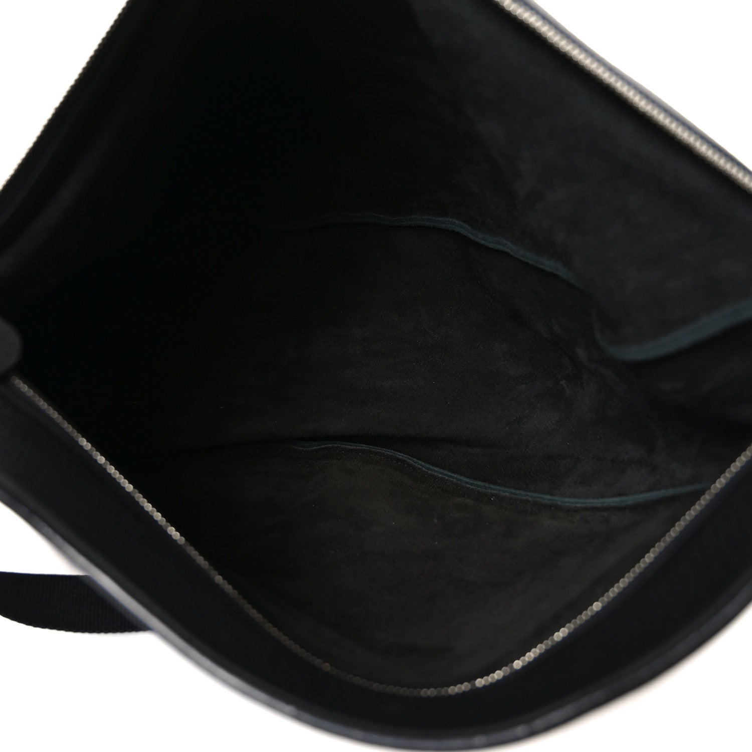 The Row Grained Calfskin Large Slouchy Banana Bag Black 5 of 10