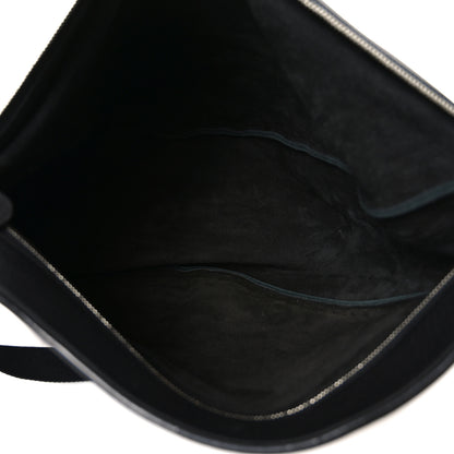 The Row Grained Calfskin Large Slouchy Banana Bag Black 5 of 10