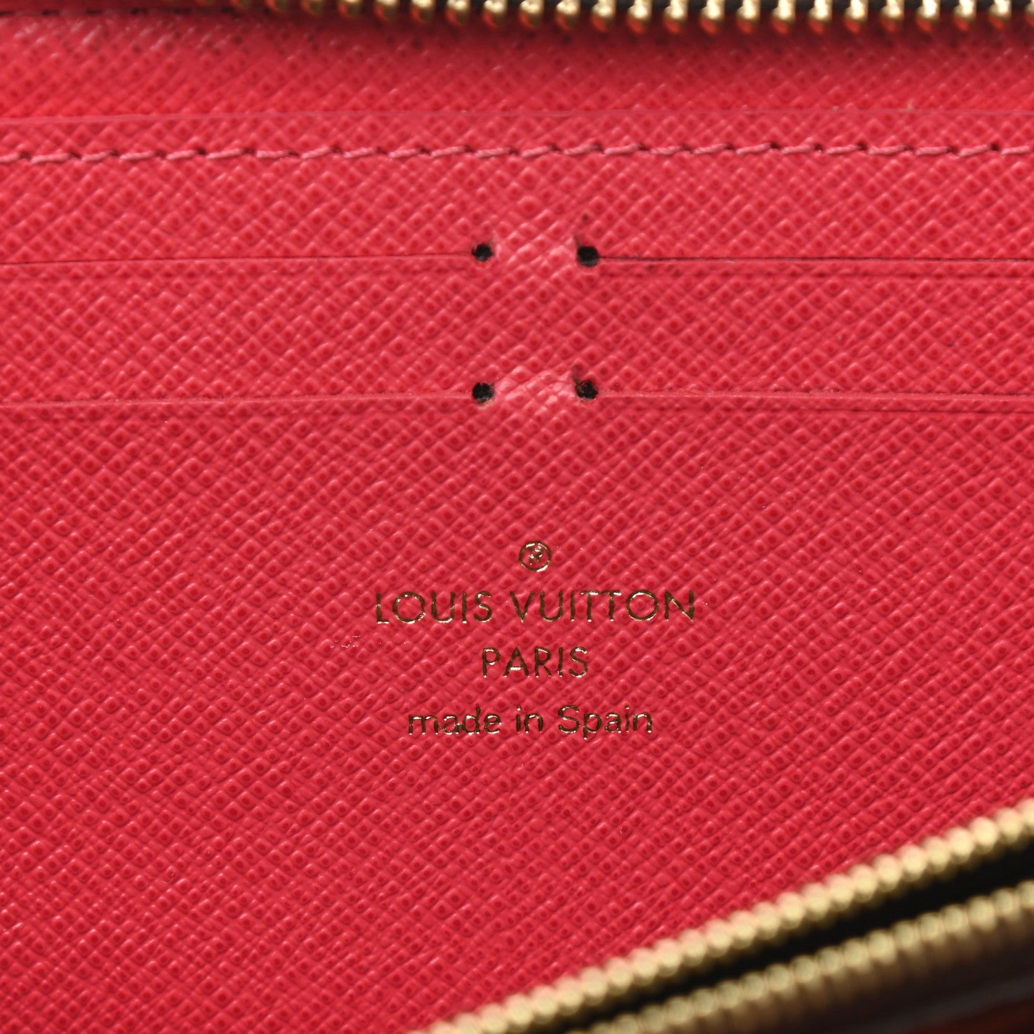 Louis Vuitton Monogram Clemence Wallet Fuchsia 6 of 8