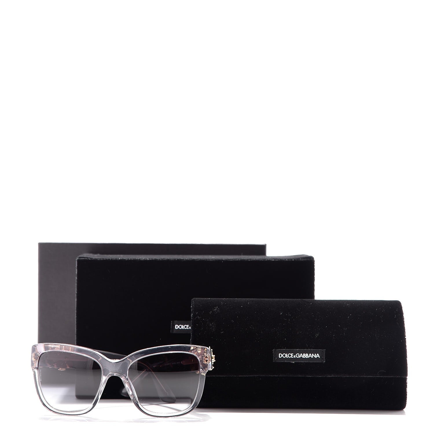 Dolce & Gabbana Swarovski Crystal Embellished Enchanted Forest Sunglasses Gray 8 of 8