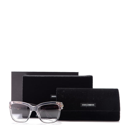 Dolce & Gabbana Swarovski Crystal Embellished Enchanted Forest Sunglasses Gray 8 of 8