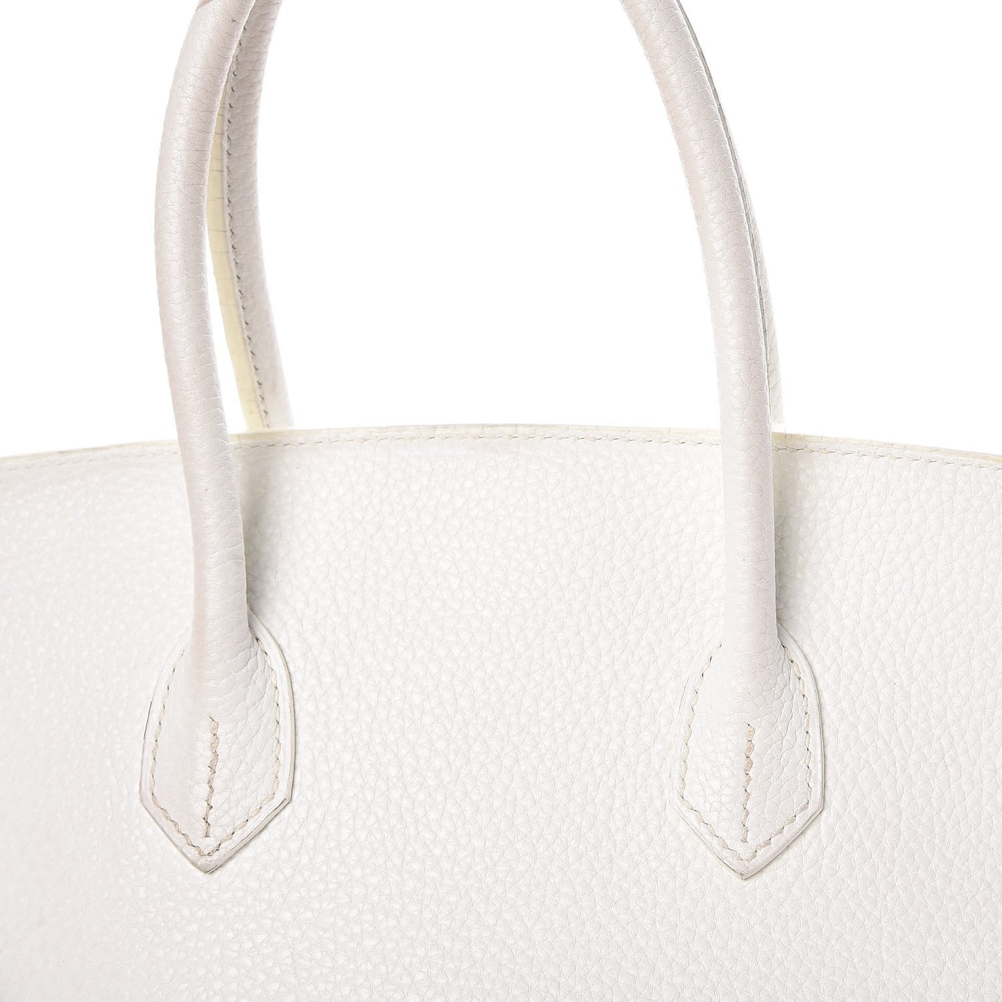 Taurillon Clemence Birkin 35 White
