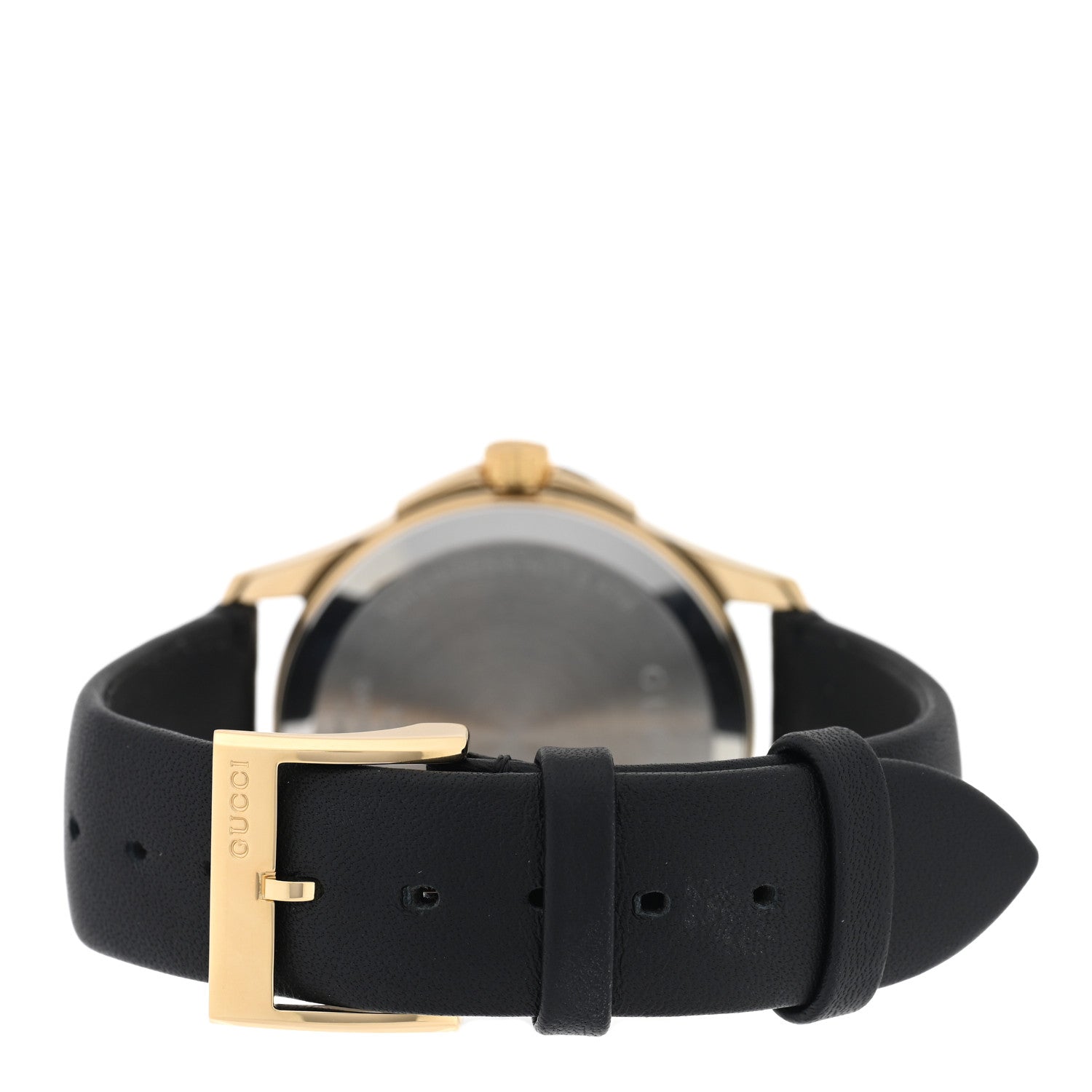 Gucci Stainless Steel Calfskin 38mm G-Timeless Diamante Quartz Watch 3 of 4