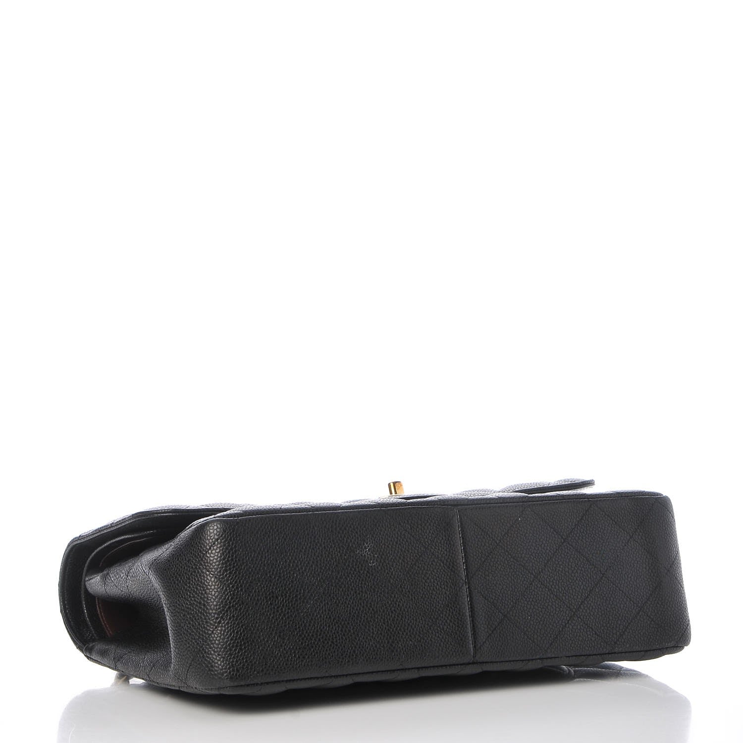 Chanel Caviar Quilted Jumbo Double Flap Black 5 of 9