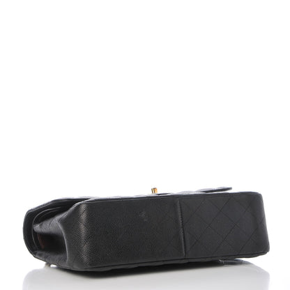 Chanel Caviar Quilted Jumbo Double Flap Black 5 of 9