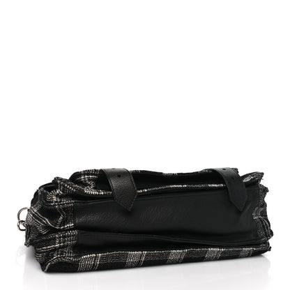 Proenza Schouler Tweed Medium PS1 Satchel Black White 4 of 8