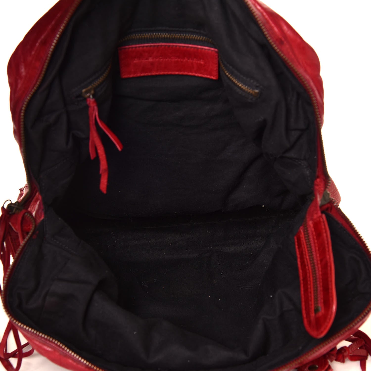 Balenciaga Chevre Classic Hardware Mini Bowling Rouge Vif 4 of 6