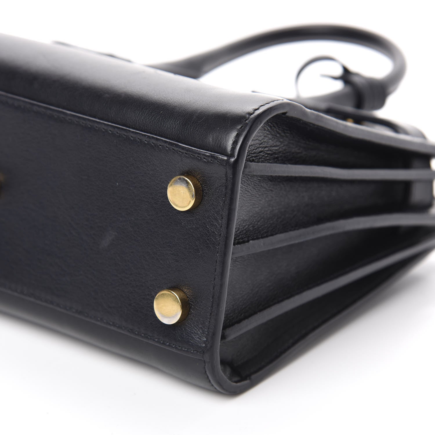 Saint Laurent Calfskin Nano Sac De Jour Black 7 of 10
