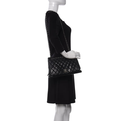 Chanel Lambskin Large New Bubble Flap Black 2 of 10