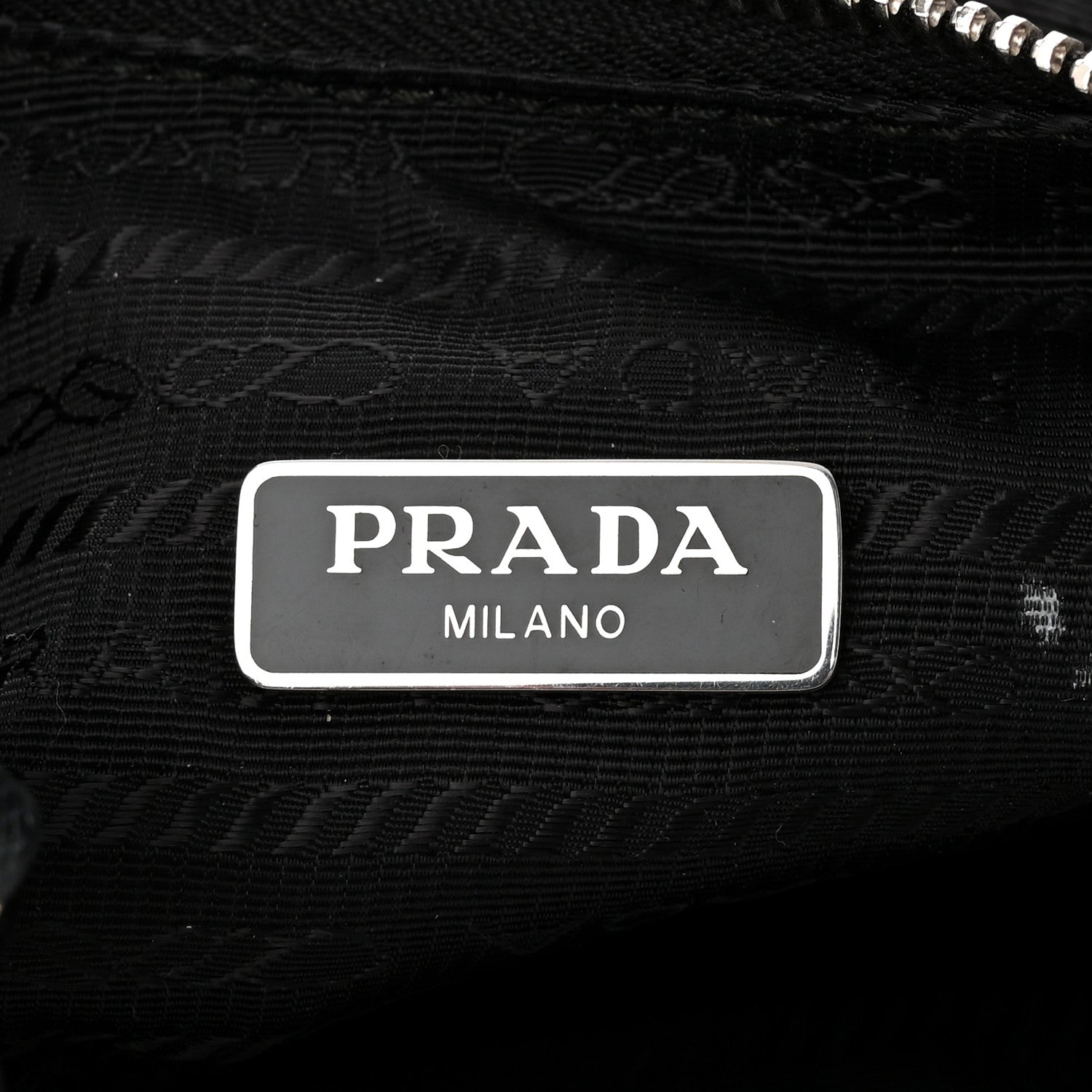 Prada Nylon Re-Edition 2005 Shoulder Bag Black 6 of 13