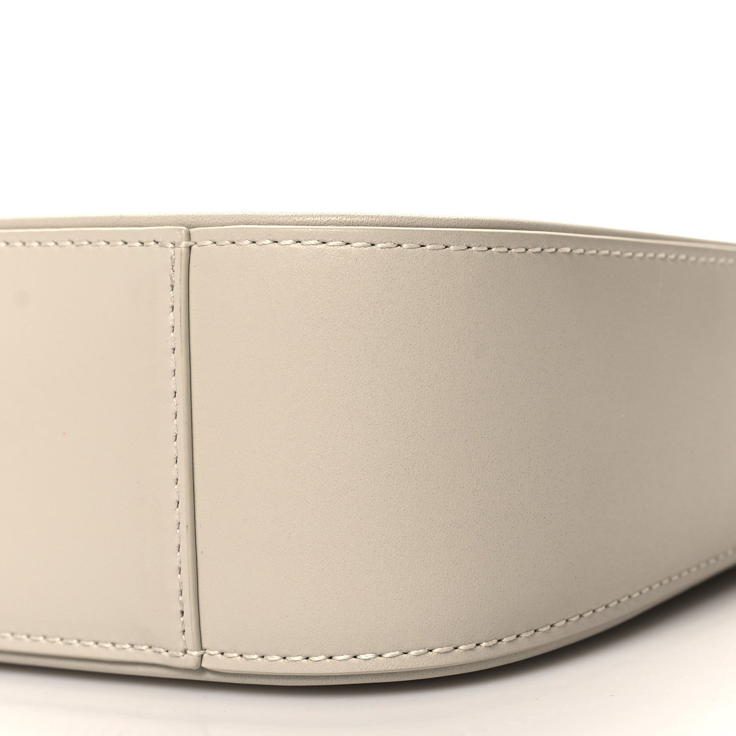 SAINT LAURENT Smooth Calfskin Le 5 A 7 Hobo Crema Soft