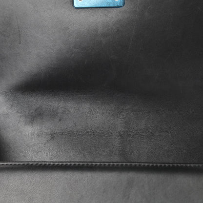Chanel Lambskin Quilted Medium Boy Flap Black 16 of 19