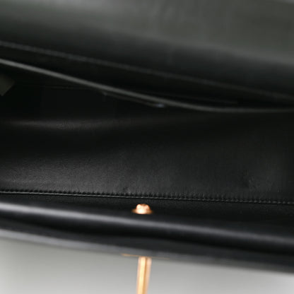 Versace Calfskin Icon Handbag Black 5 of 10