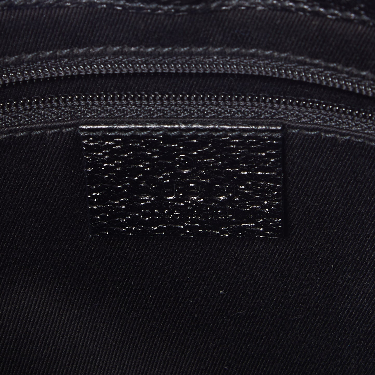 Monogram Shoulder Bag Black