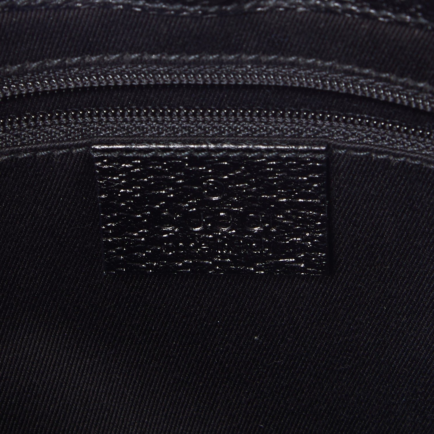 Gucci Monogram Shoulder Bag Black 7 of 7