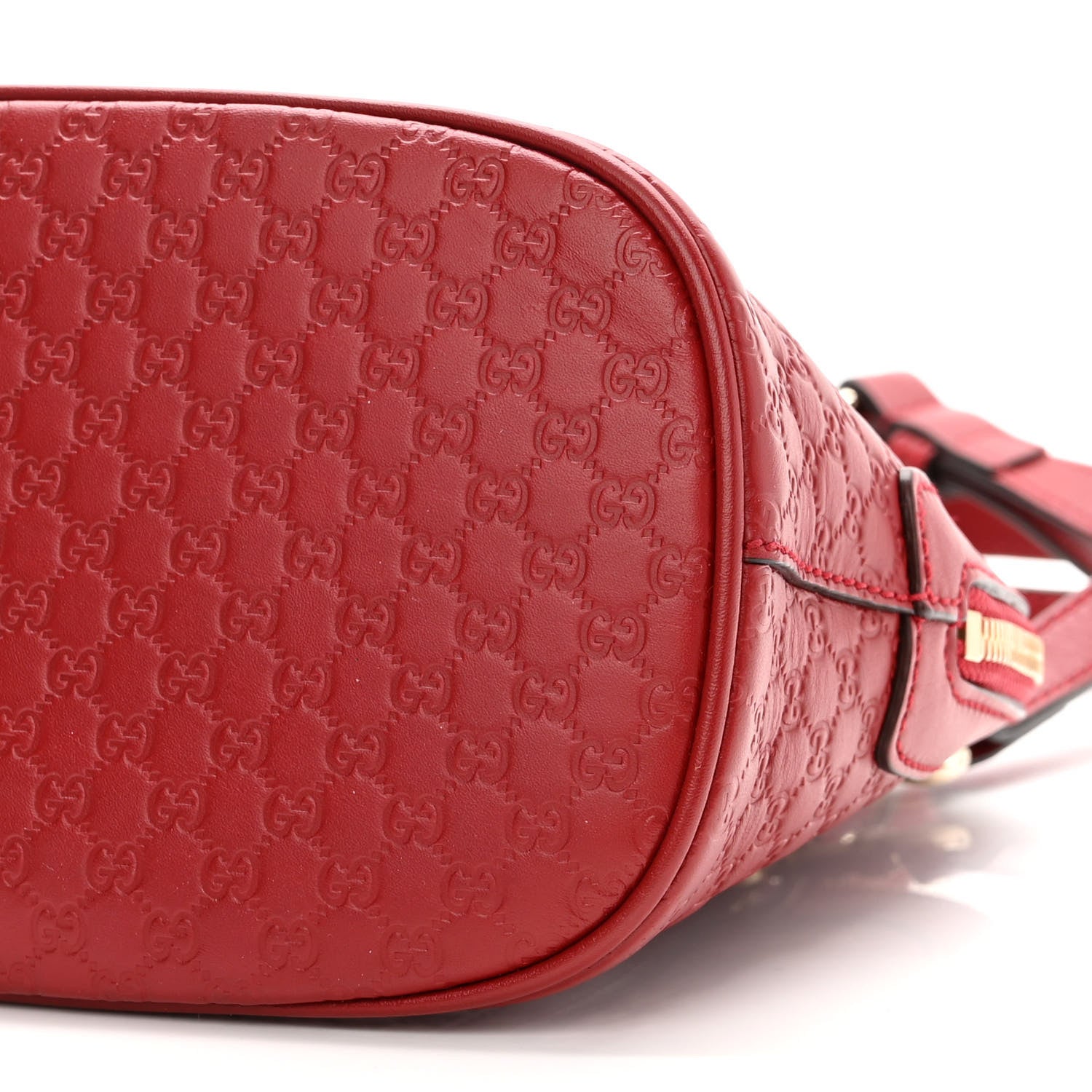 Gucci Soft Microguccissima Mini Dome Bag Rosso 10 of 10