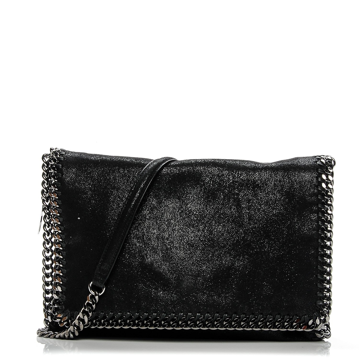 Stella McCartney Shaggy Deer Falabella Messenger Black 1 of 9